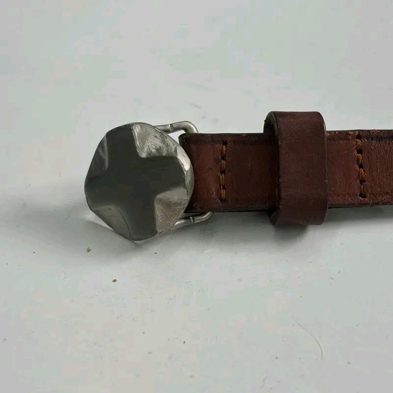 CAPACCI leather belt brwon 4