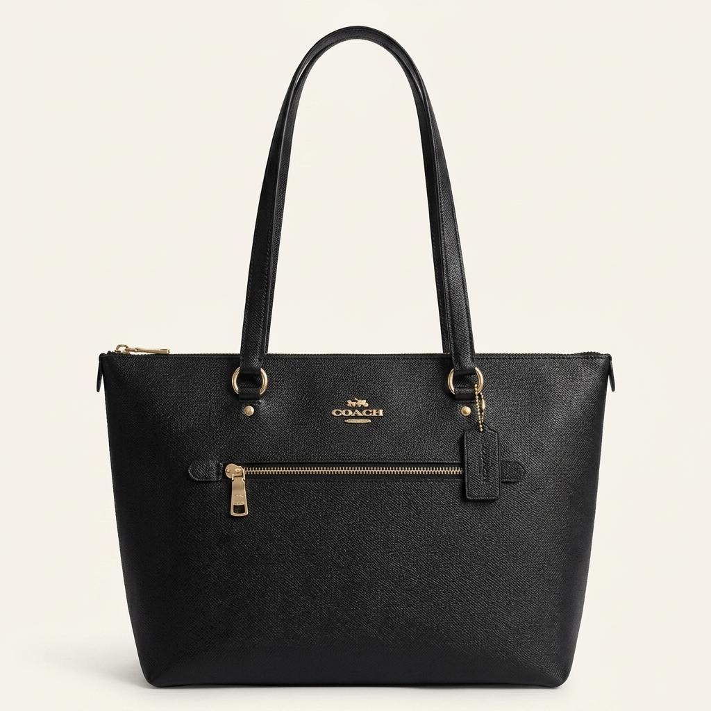 COACH Gallery signature tote bag balck