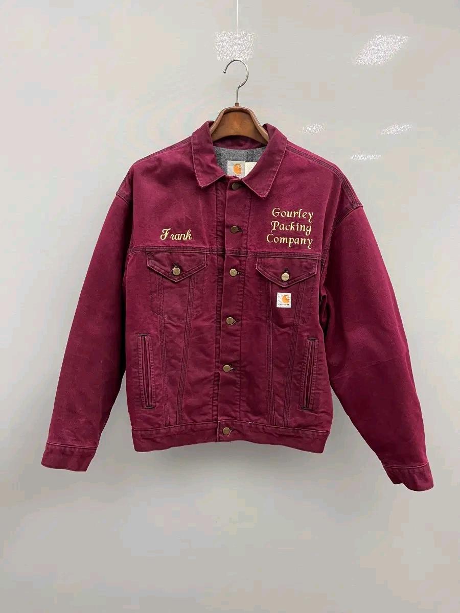 80s 칼하트 트러커 루비 JB181 XL USA 3