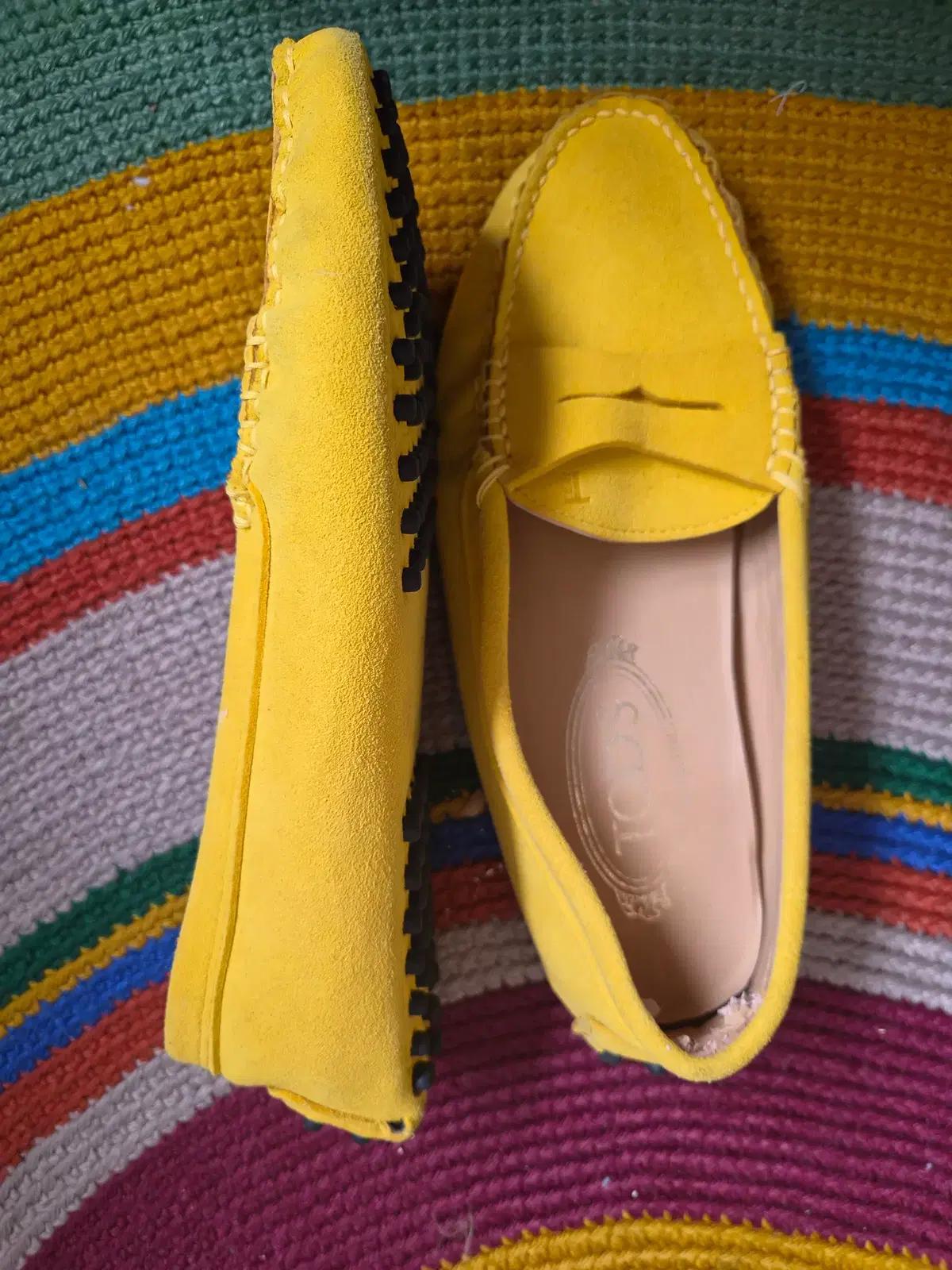 토즈 Tods 고미노 페블 로퍼 36사이즈 4