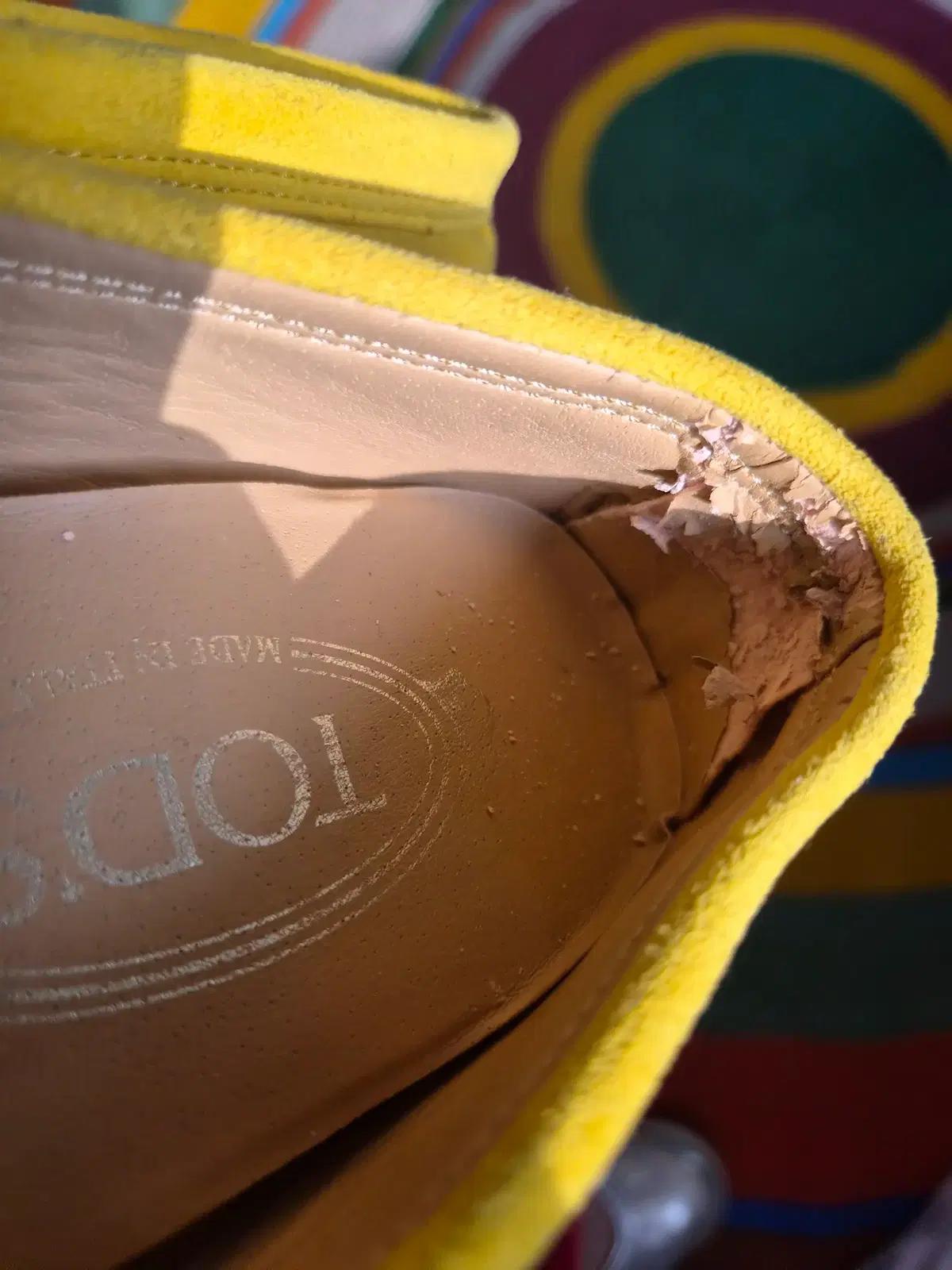 토즈 Tods 고미노 페블 로퍼 36사이즈 7