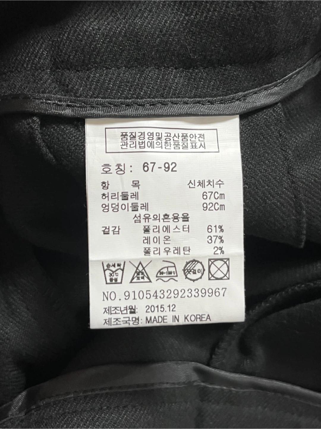 톰보이 플리츠 랩스커트 블랙 3