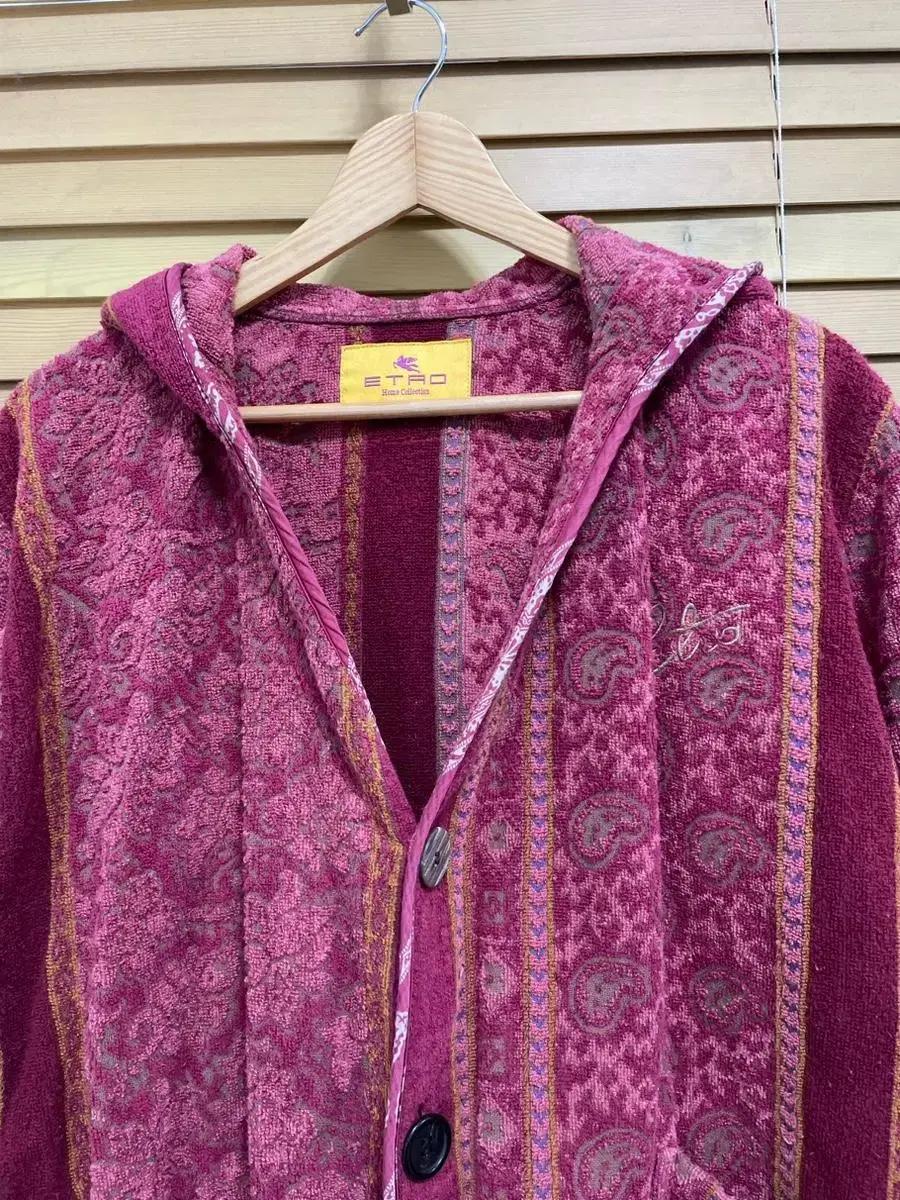 명품)ETRO 바쓰 페이즐리 코튼가운M~L 2