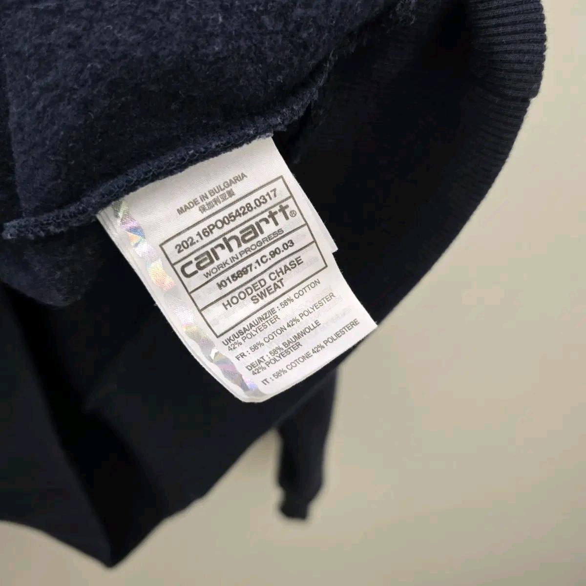 [Carhartt WIP] 칼하트 체이스 후드티 네이비 M사이즈 10