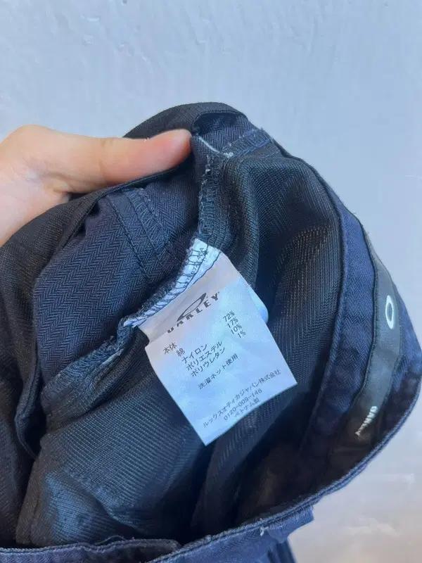 오클리 로고 팬츠 네이비 7