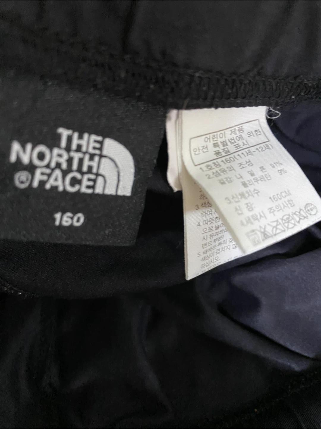 노스페이스 키즈 블랙 반바지 160 5