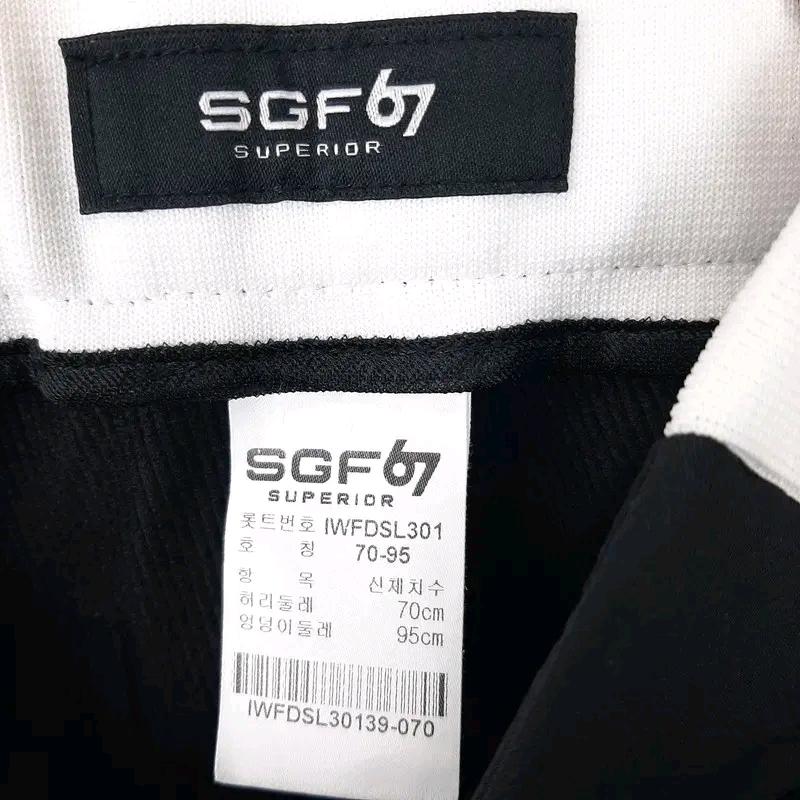 슈페리어 골프 허리밴딩 포인트 여성팬츠27 5