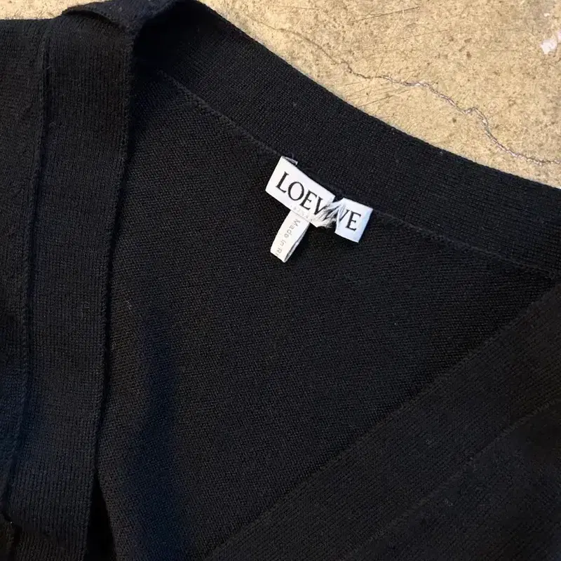 LOEWE 로에베 울 시그니처 로고 가디건 7