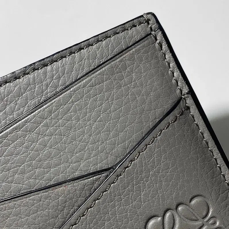 [정품] LOEWE 로에베 그레이 퍼즐 엣지 플레인 카드지갑 7