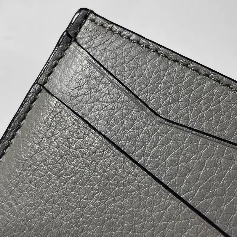 [정품] LOEWE 로에베 그레이 퍼즐 엣지 플레인 카드지갑 9