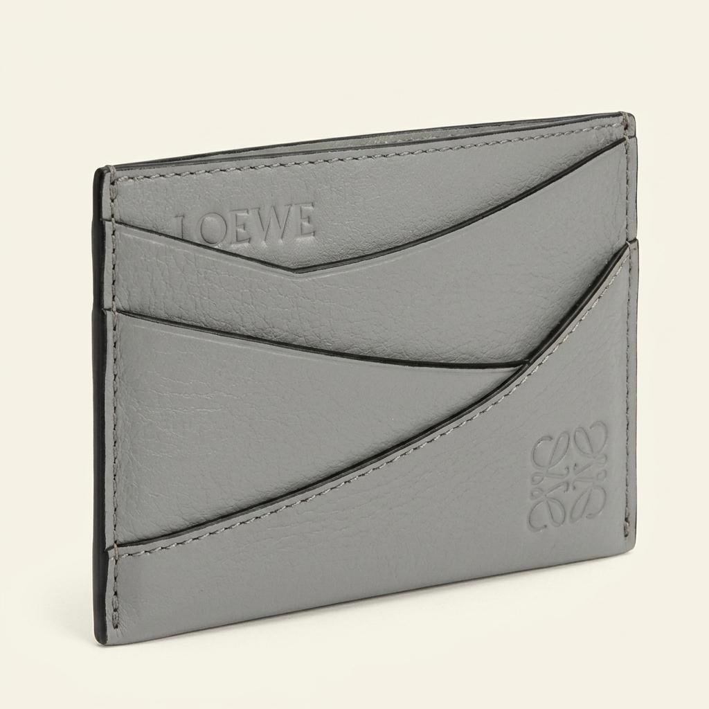 [정품] LOEWE 로에베 그레이 퍼즐 엣지 플레인 카드지갑 1