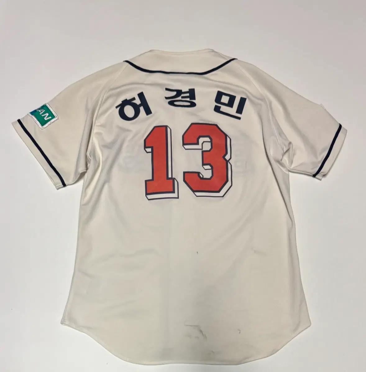 네포스 Nepos 두산 베어스 허경민 올드홈 반팔 유니폼 L 2