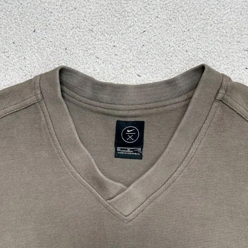 NIKE 골프 V넥 코튼 베스트 M 5