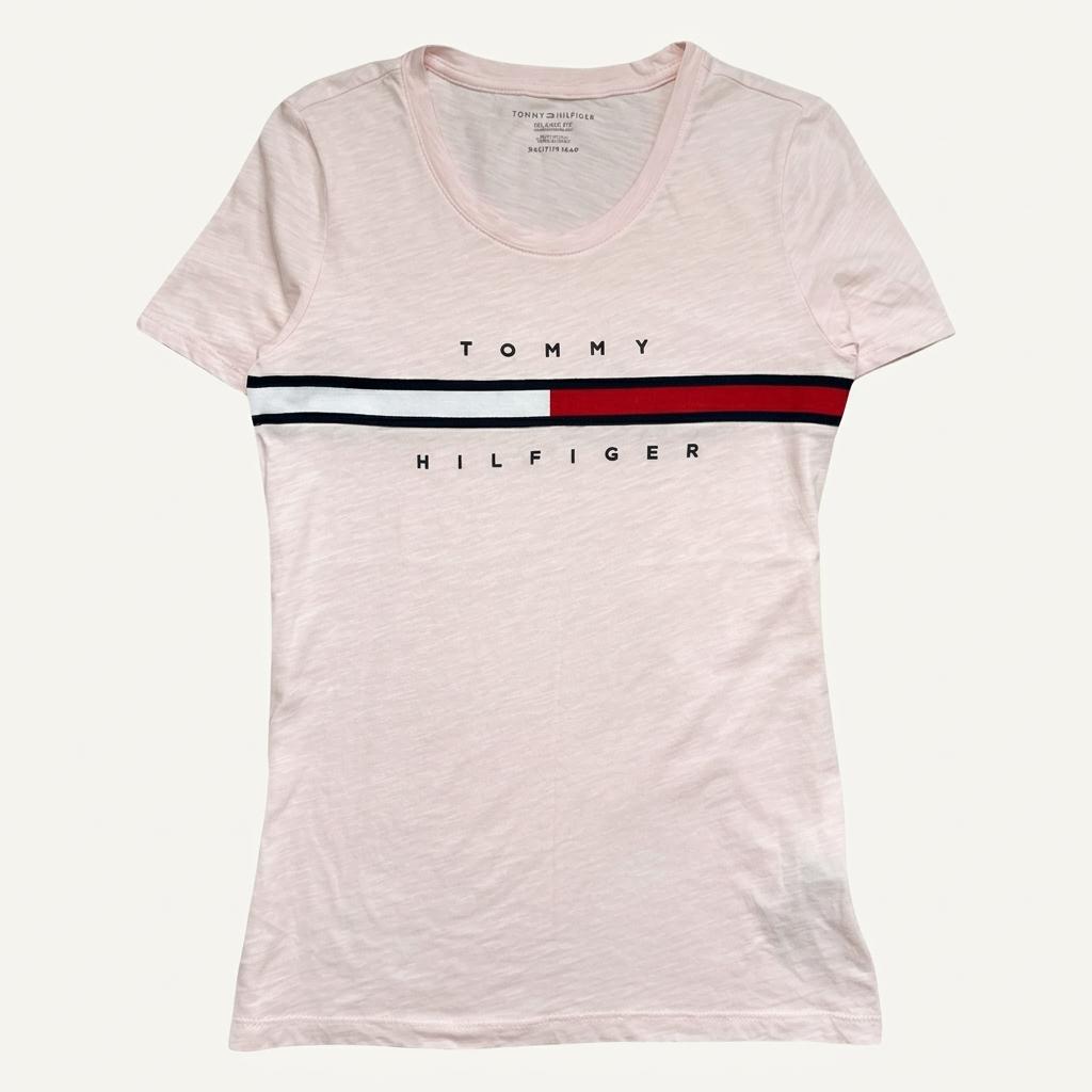 TOMMY HILFIGER 티셔츠 핑크 XXS 1