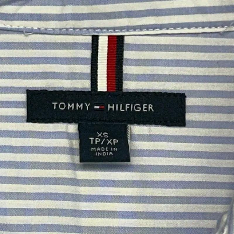 TOMMY HILFIGER 스트라이프 롱셔츠 XS 5
