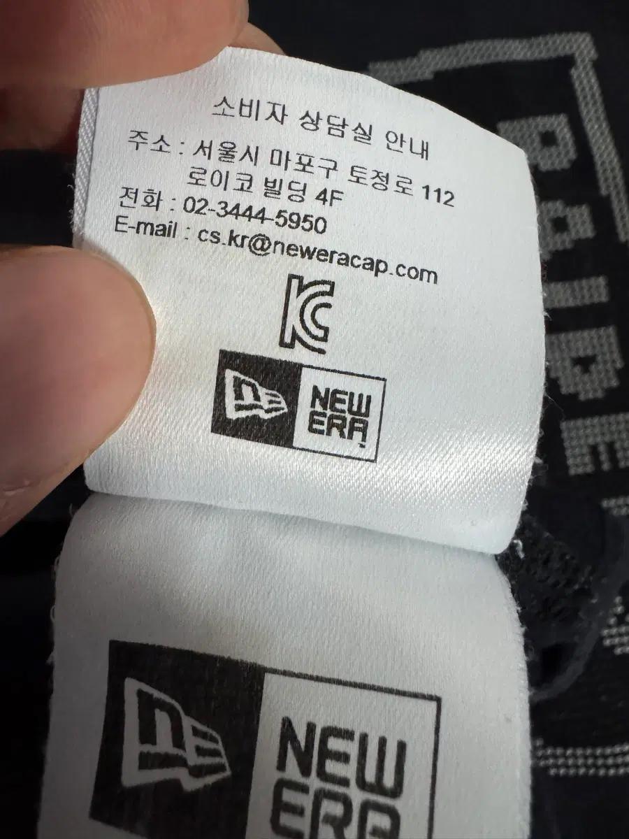 공용! 여성 뉴에라 New Era 레이더스 반팔 티셔츠 S 블랙 5