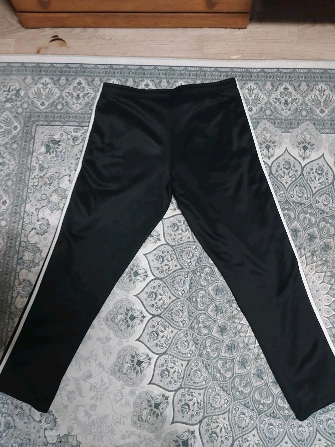 아디다스 삼선 트랙 팬츠 기모 블랙 L 8