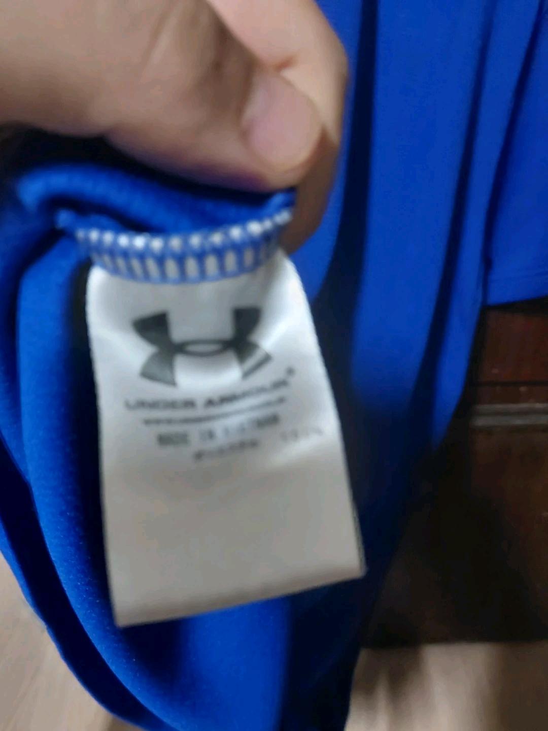 언더아머 퍼포먼스 폴로티셔츠 XL 블루 3