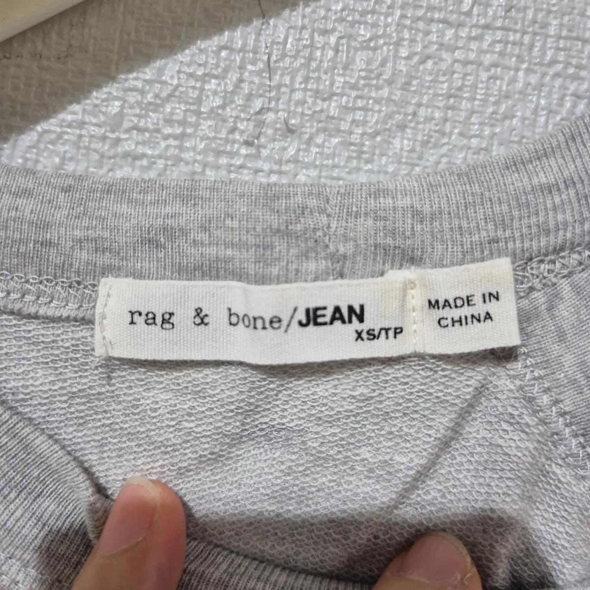 Rag & Bone/JEAN 맨투맨 XS/TP 그레이 4