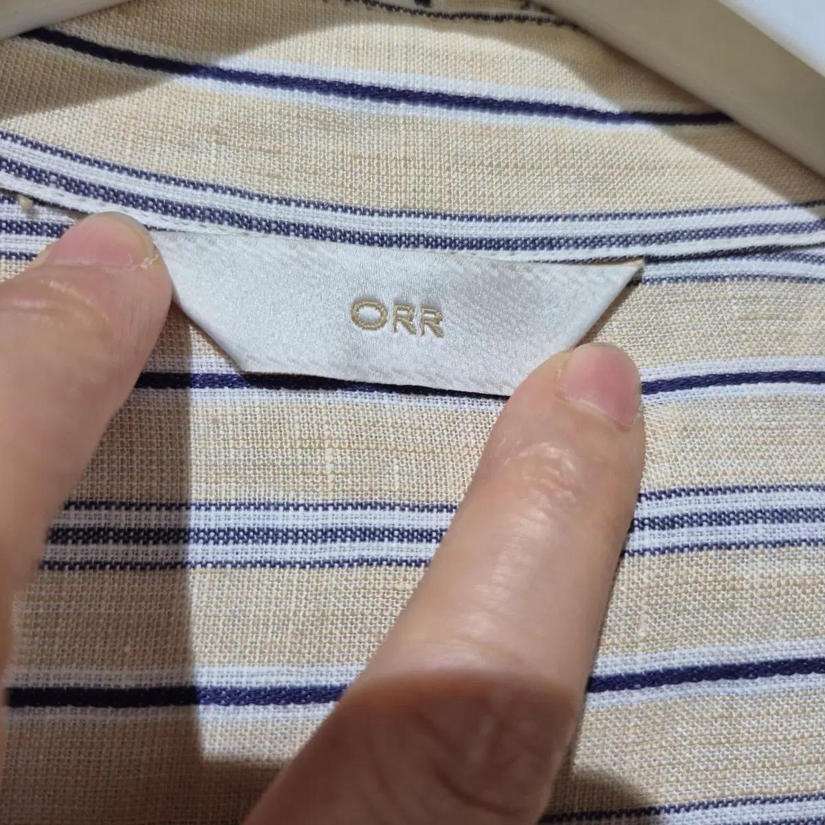오르 ORR 스트라이프 롱셔츠 4