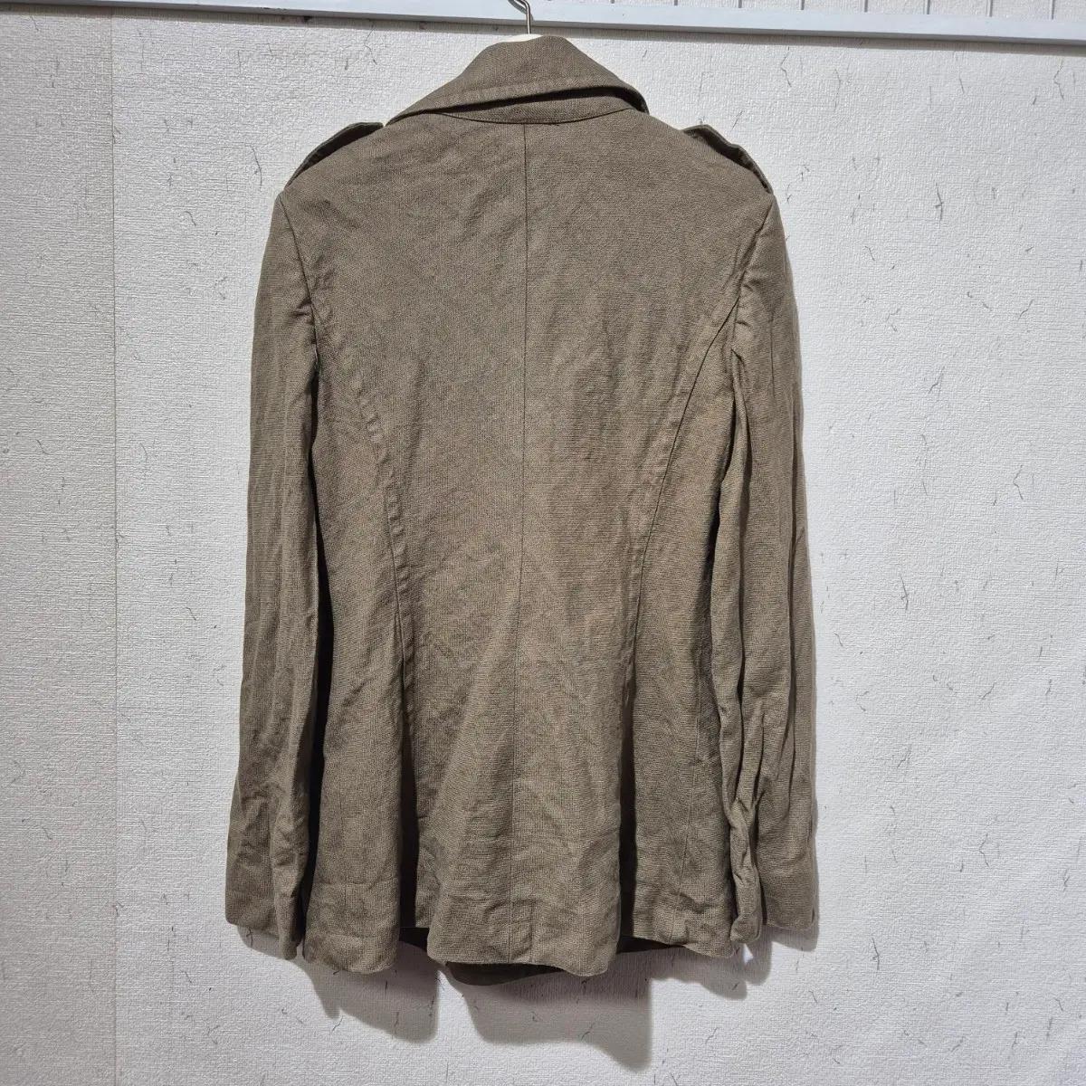 막스마라 더블 버튼 자켓 카키 8