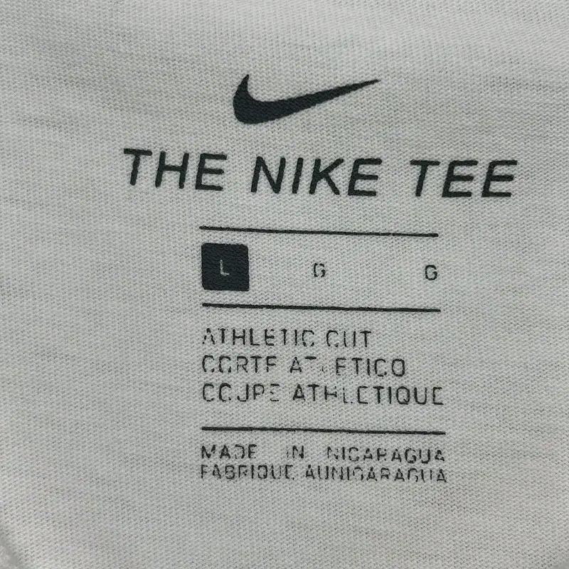 NIKE 헤론프 싸인 오버핏 반팔티 L 5
