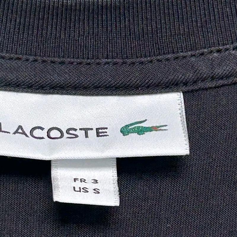 LACOSTE 반팔티 블랙 S 6