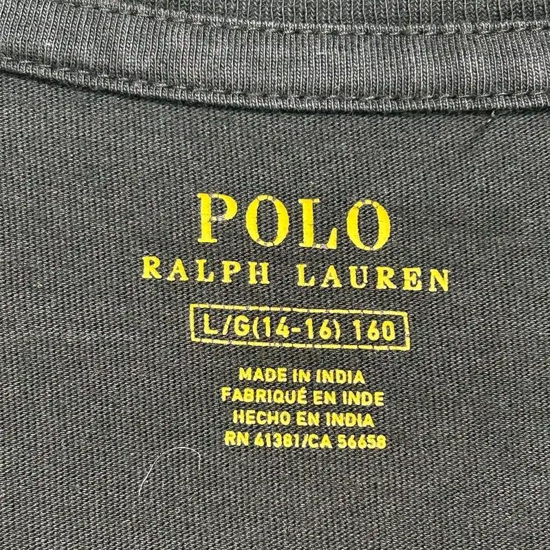 POLO RALPH LAUREN 반팔티 블랙 S 6