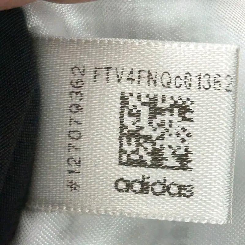 ADIDAS 테이프드 아노락 블랙 S 9