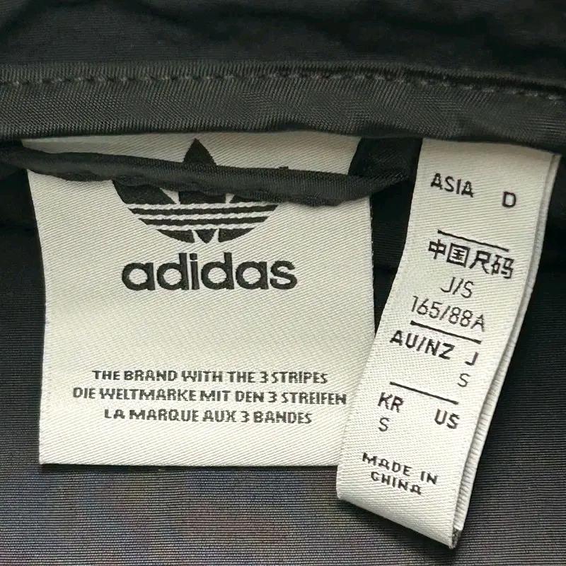 ADIDAS 테이프드 아노락 블랙 S 6