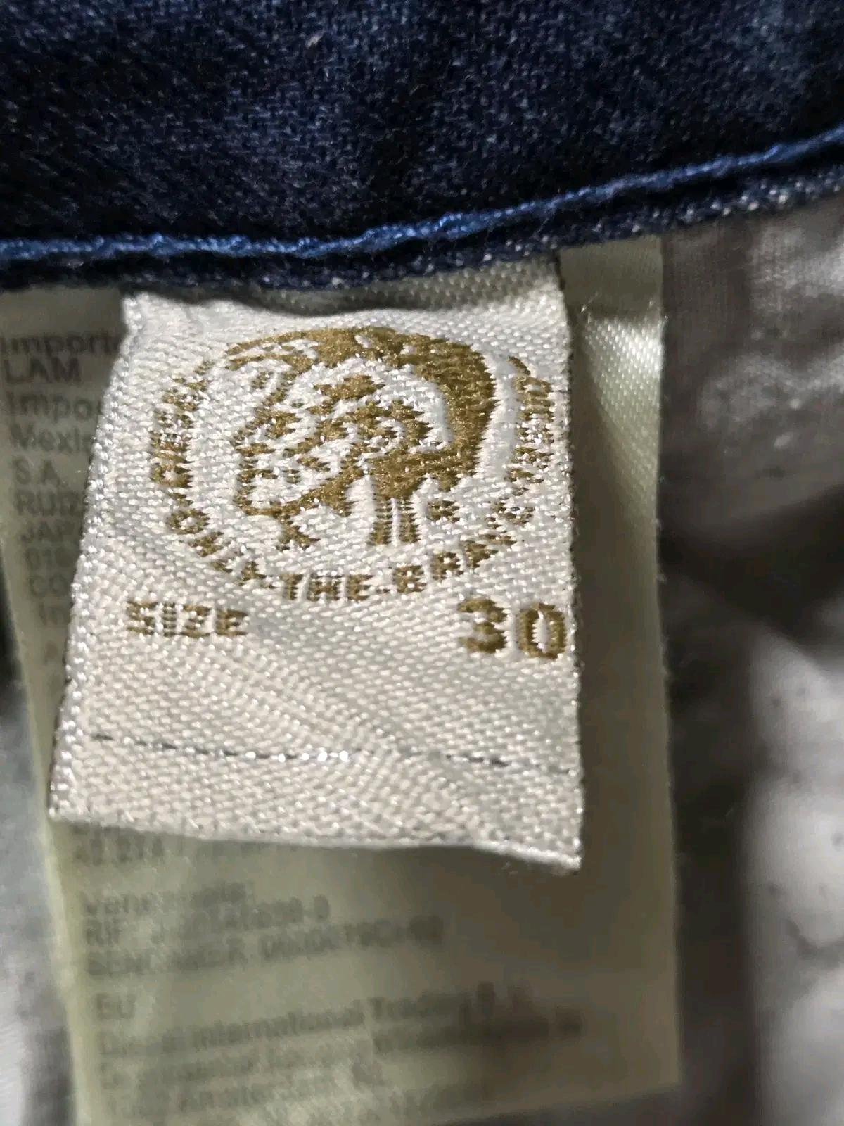 디젤  남성 네이비 데님팬츠 청바지 30 9