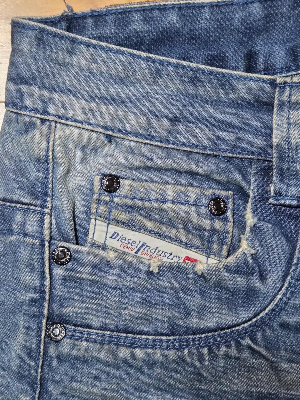 디젤  남성 네이비 데님팬츠 청바지 30 8