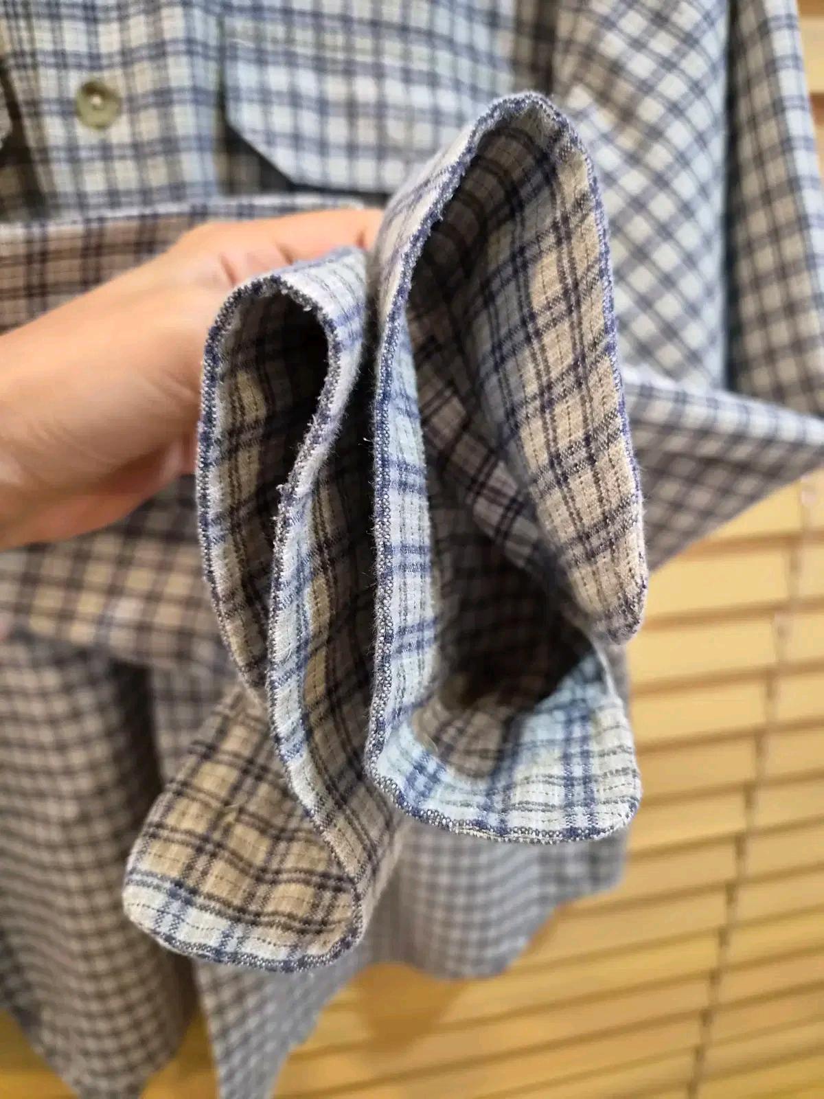 노스페이스 일본 남성 체크긴팔셔츠 5