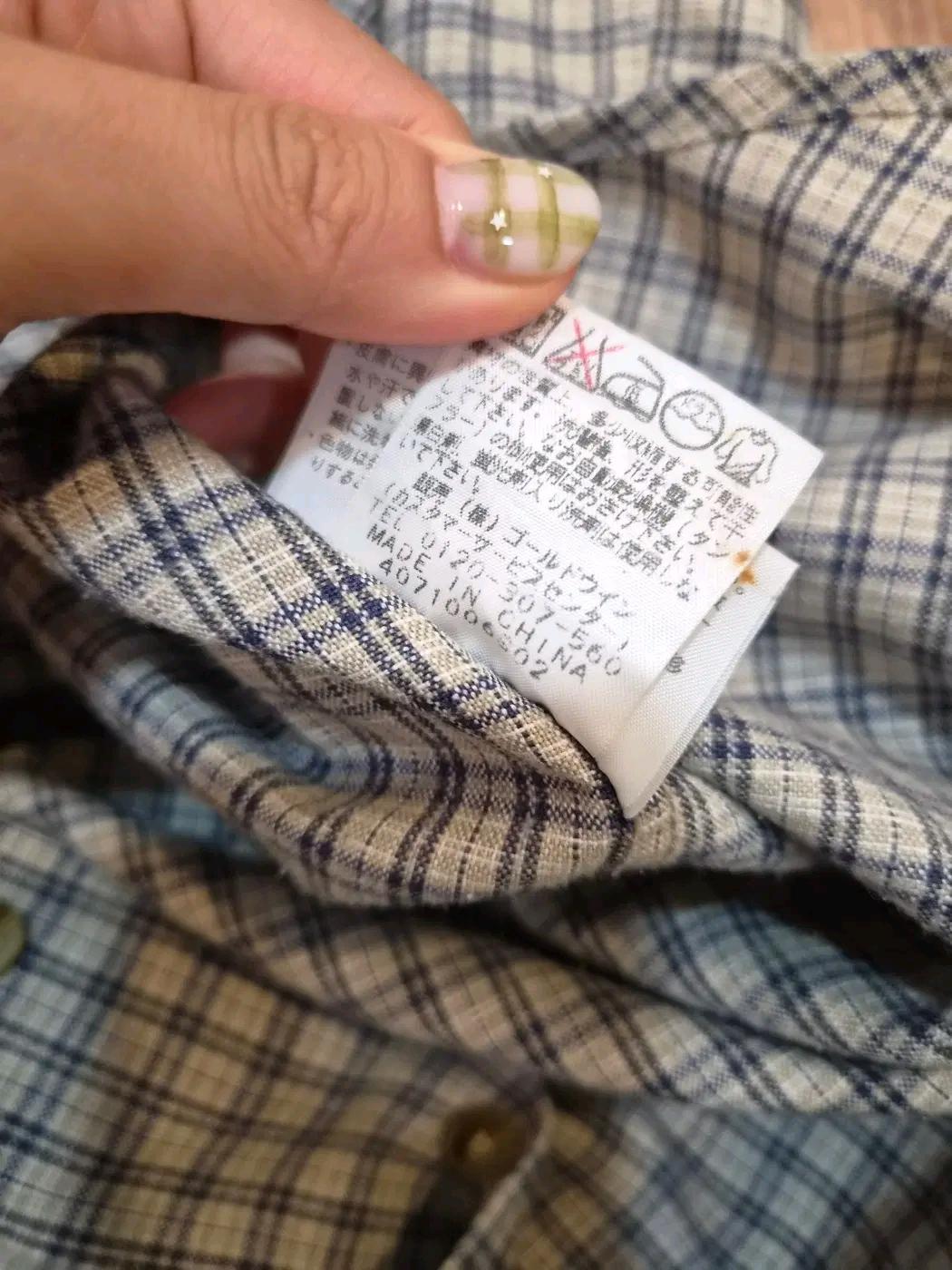 노스페이스 일본 남성 체크긴팔셔츠 8
