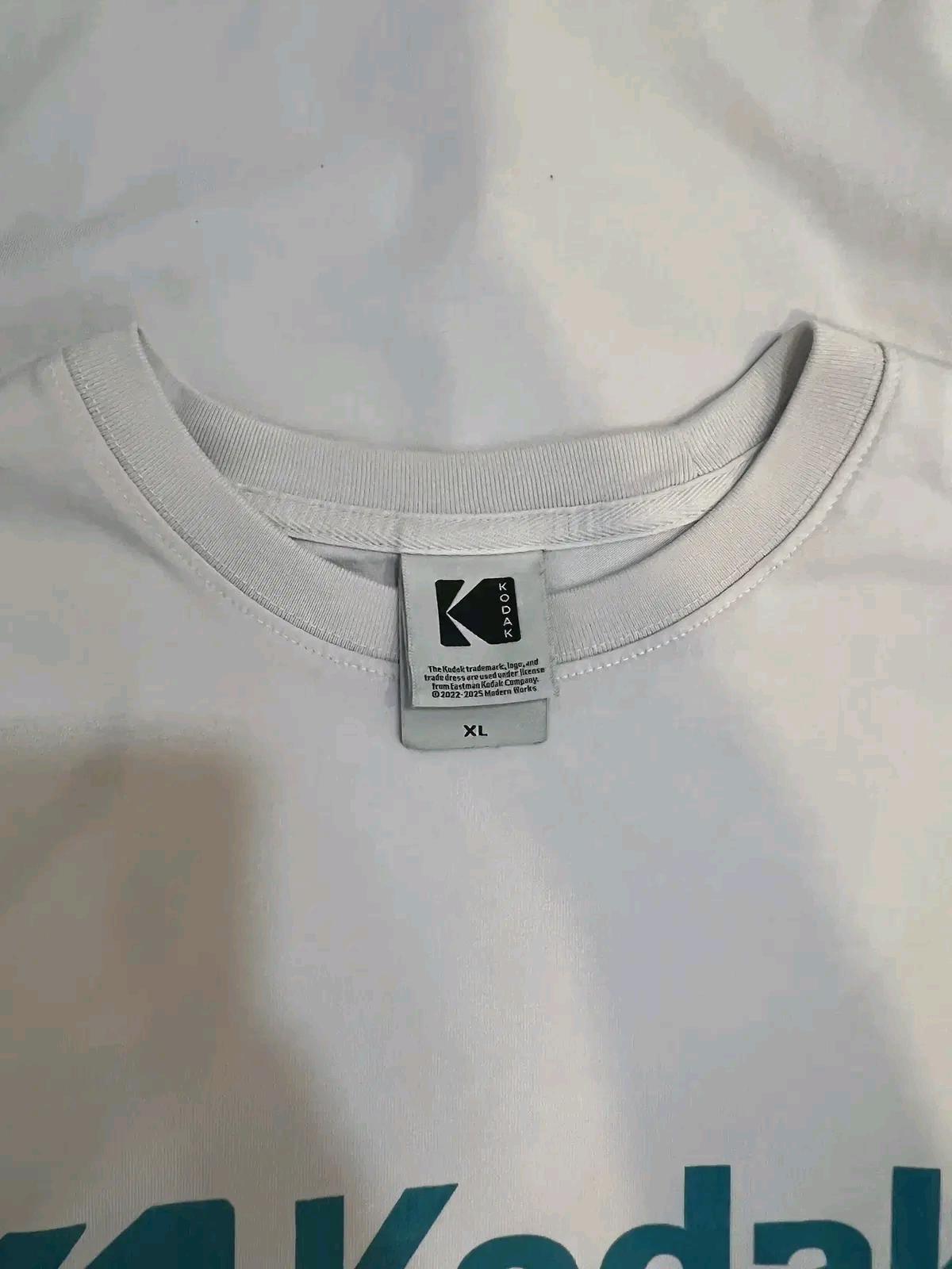 코닥 남성 민트그레이 로고프린팅 라운드티셔츠 반팔티셔츠 XL 7