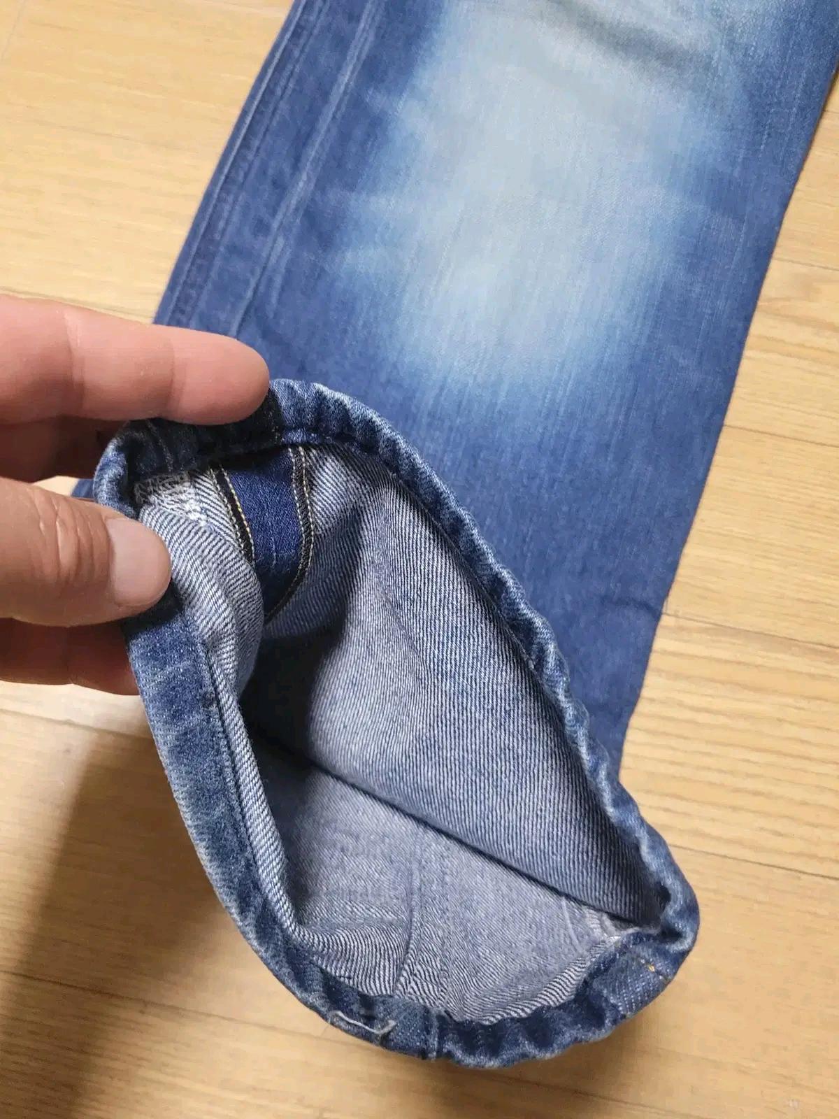 디젤 남성 네이비 워싱 데님팬츠  32 5