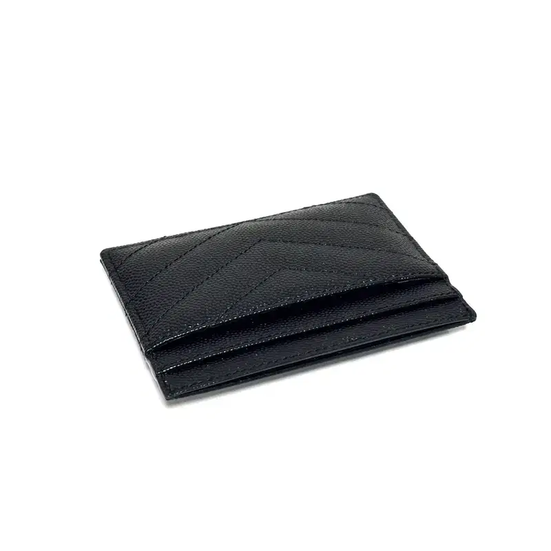 생로랑 YSL 로고 금장 마틀라세 카드지갑 7