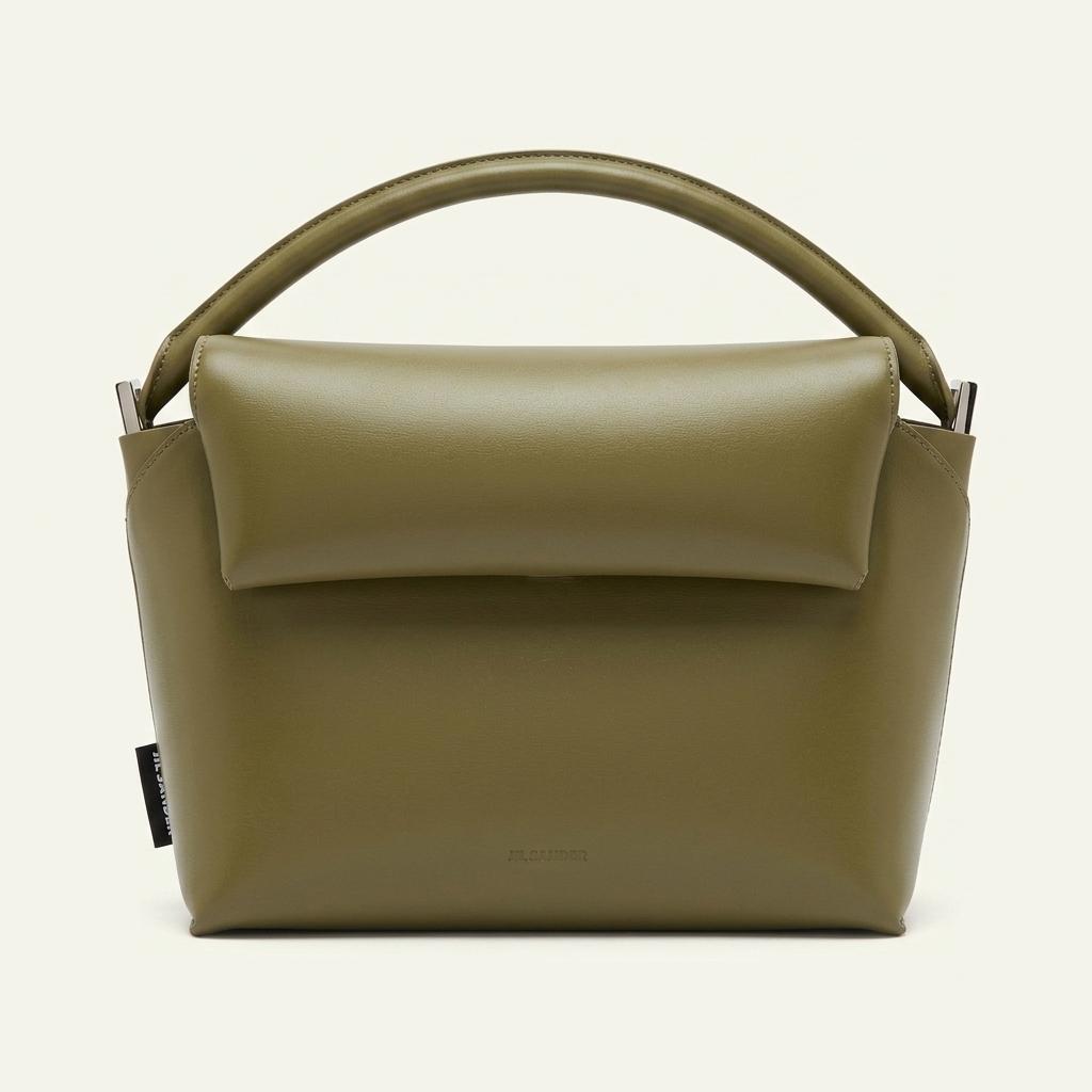[새제품] 질샌더 Jil Sander 올리브 그린 엔빌롭 백 1