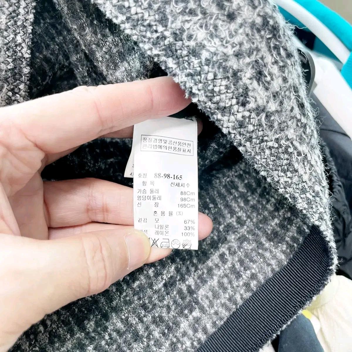 랑방 한섬정품 여성모직반팔 88 6