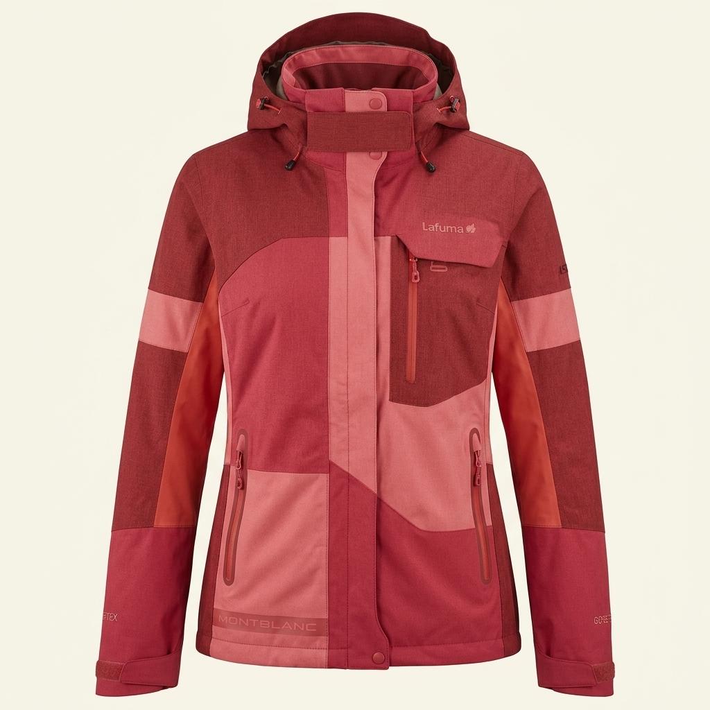 라푸마 기능성 여성 방수방풍 여성90 재킷 레드 1