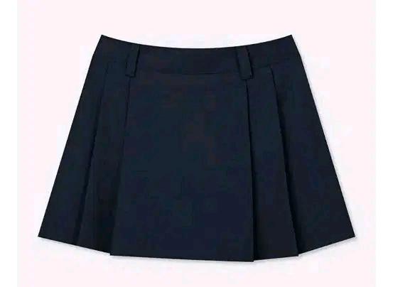 스파오 여성용 핀턱 플리츠 미니 스커트 네이비,L 3