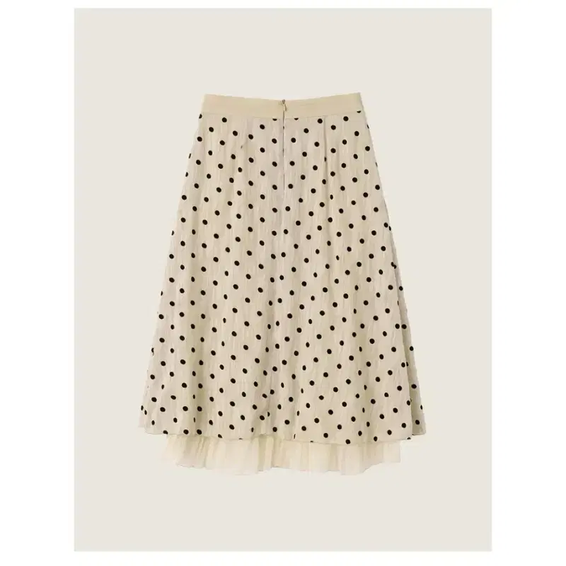 시엔느 쉬폰 스커트 Ponte Skirt 베이지 5