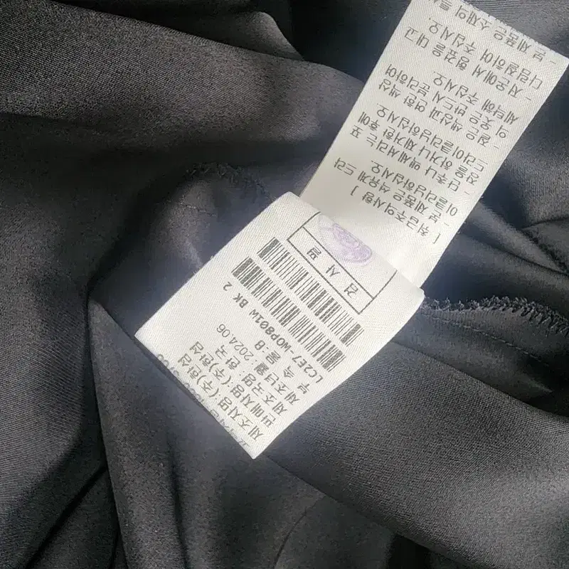 한섬 랑방컬렉션 새틴 하프 슬리브 벨티드 드레스 원피스 8