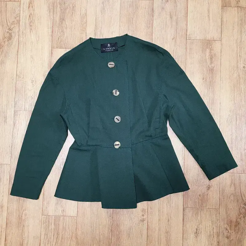 랑방컬렉션(LANVIN) 린넨 블렌드 페플럼자켓 55 2