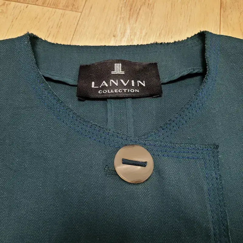 랑방컬렉션(LANVIN) 린넨 블렌드 페플럼자켓 55 8