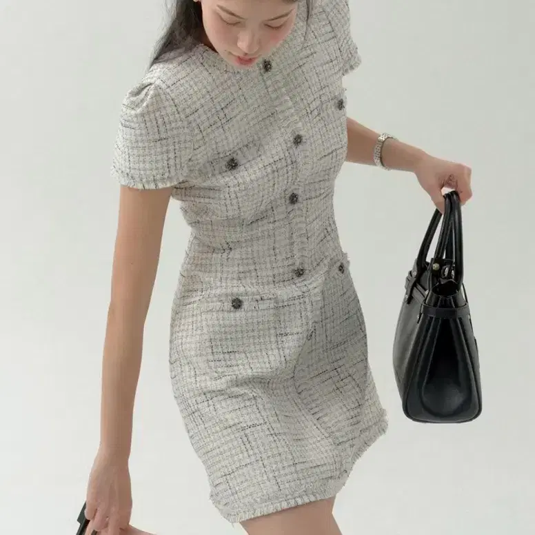 (새상품) 플로움 비비 트위드 원피스 Bibi Tweed Dress 2