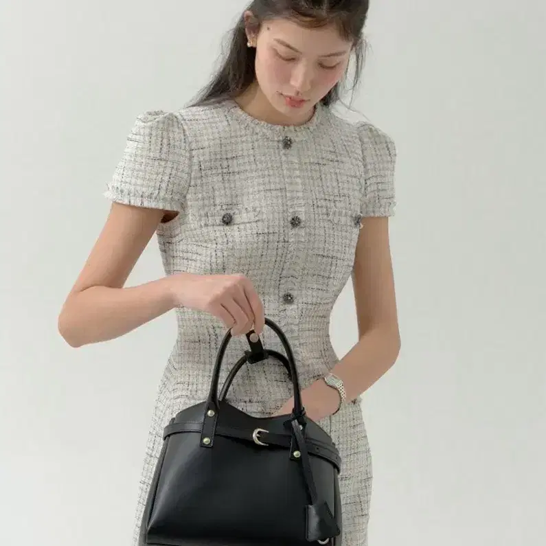 (새상품) 플로움 비비 트위드 원피스 Bibi Tweed Dress 3