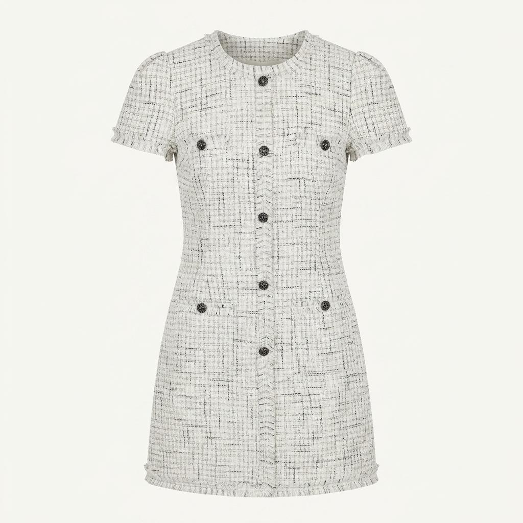 (새상품) 플로움 비비 트위드 원피스 Bibi Tweed Dress 1
