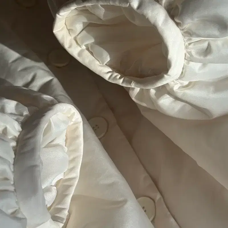 유노이아 모스 패딩 자켓 크림 S 새상품 6