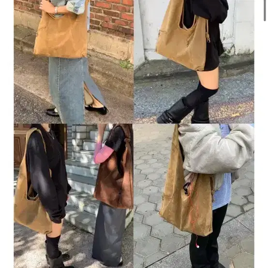 아카이브앱크 가방 knotted layer bag camel 3